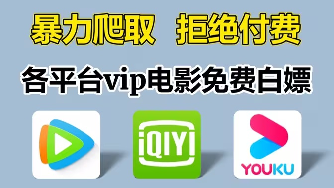 全网VIP影视自由，拒绝重复充值 拒绝平台限制