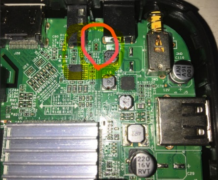 华为悦盒 EC6108V9C J16 短接点